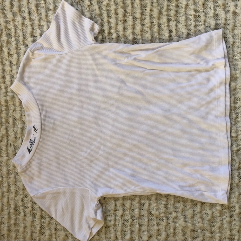 Madison & Berkeley Ribbed “Killin’ It” Tee